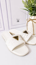 SANDALIAS GUESS WHITE