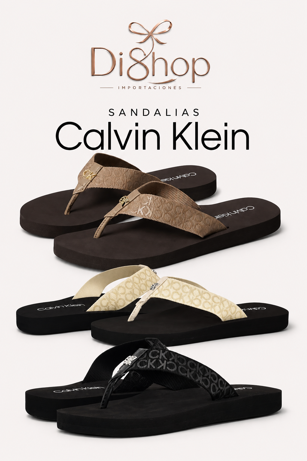 SANDALIAS CALVIN KLEIN