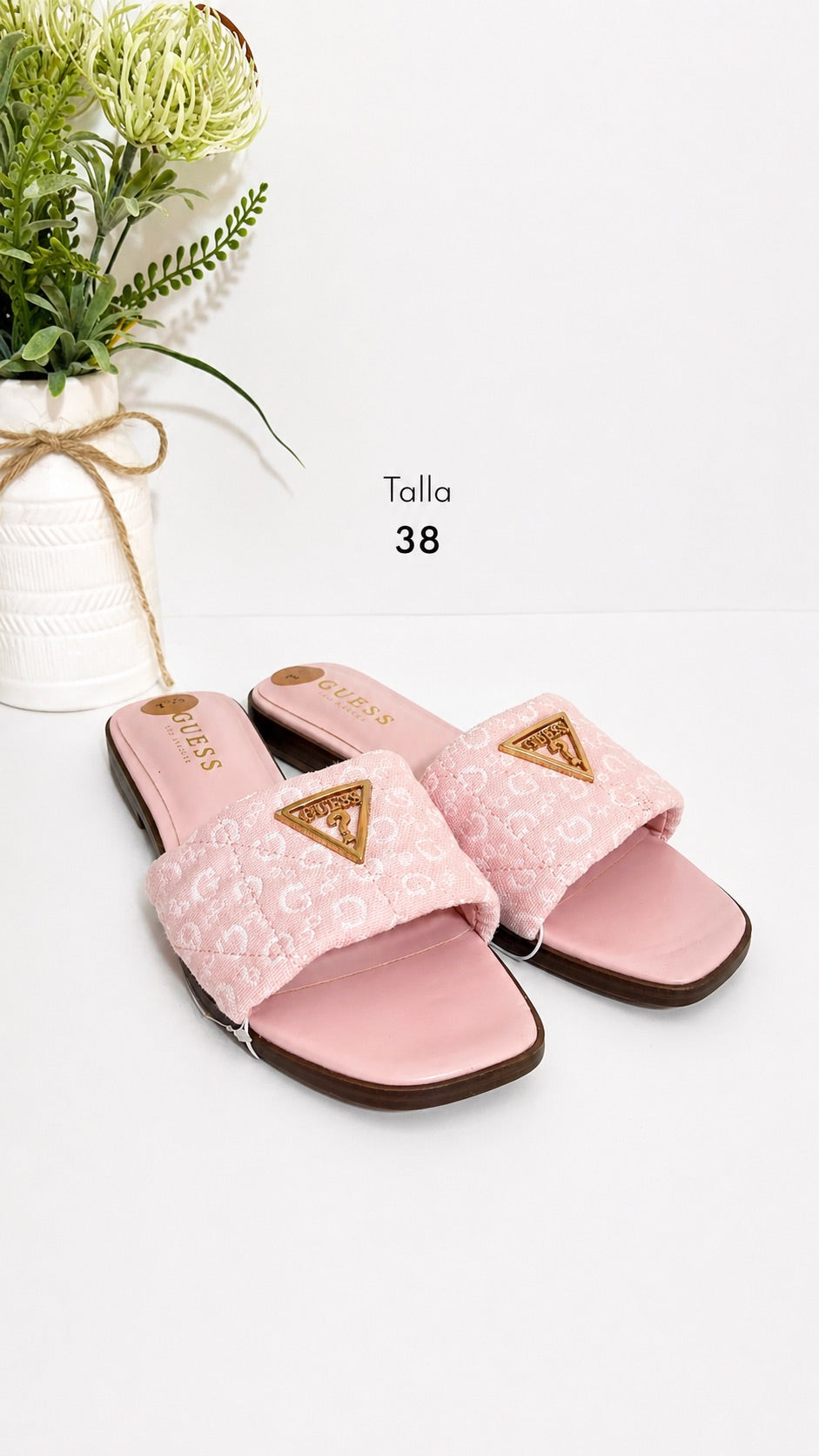SANDALIAS GUESS ROSA