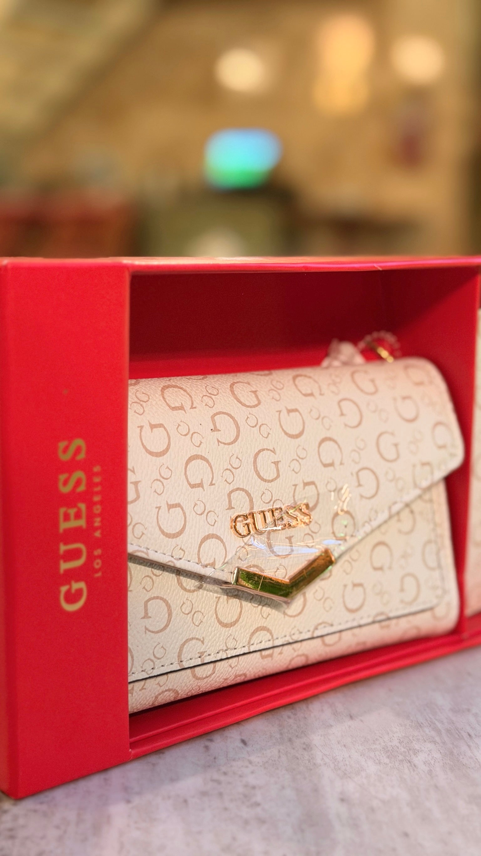 BILLETERA + TARJETERO GUESS MONOGRAM