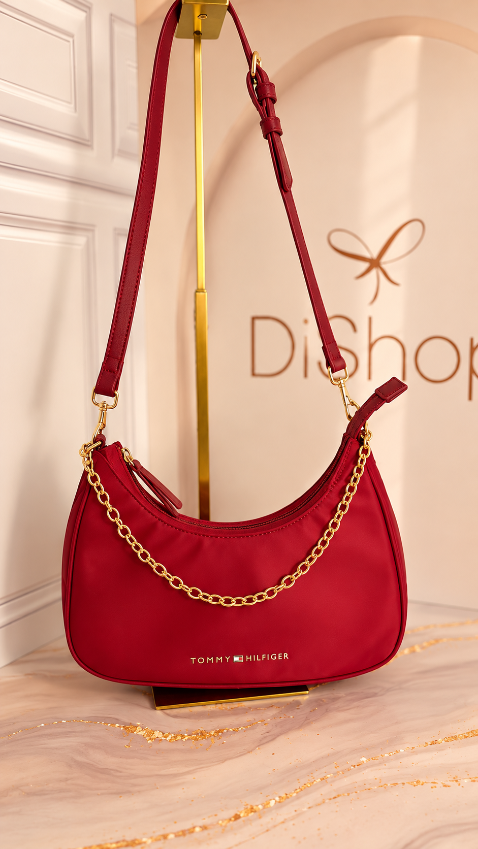 CROSSBODY GUESS RED