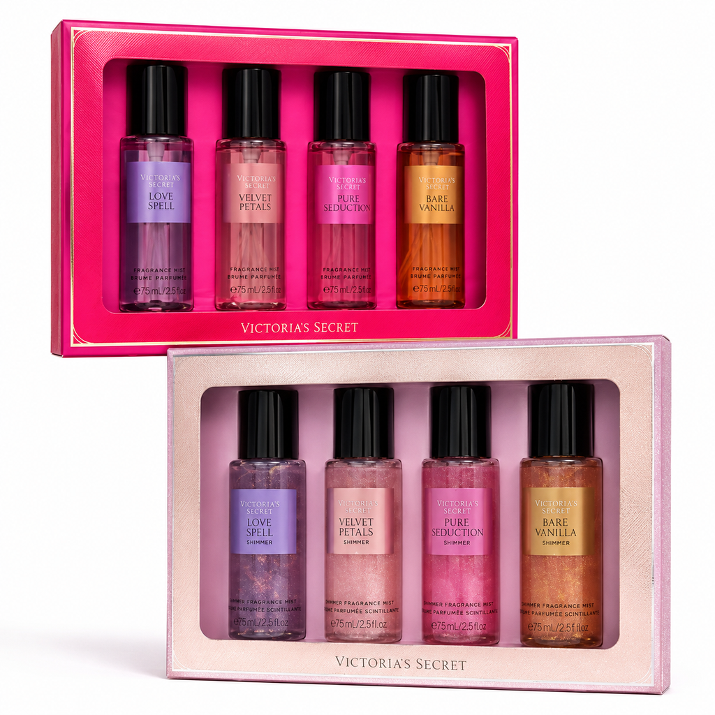 SET 4 MIST MINI VICTORIA'S SECRET