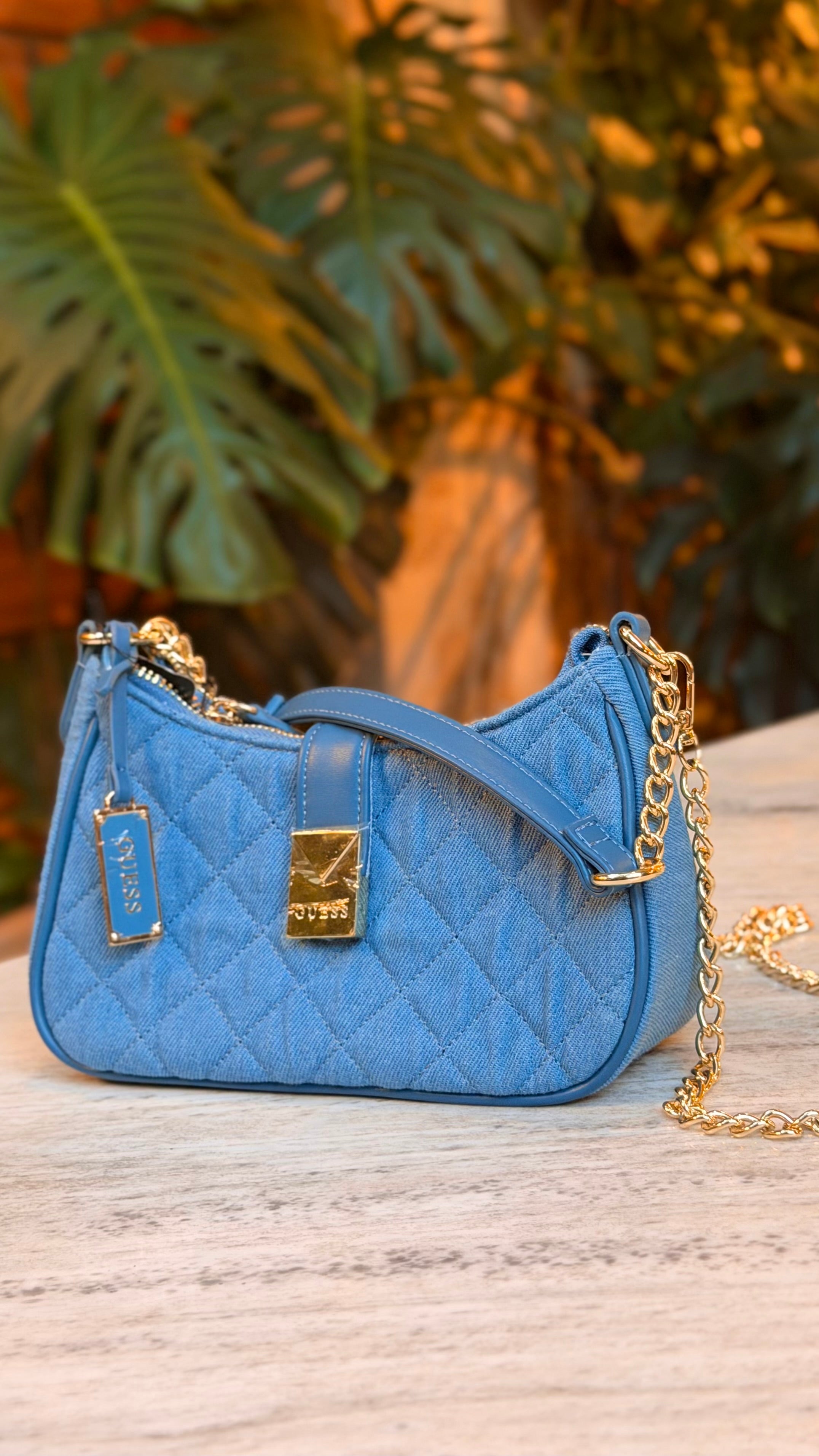 SHOULDER BAG GUESS DENIM