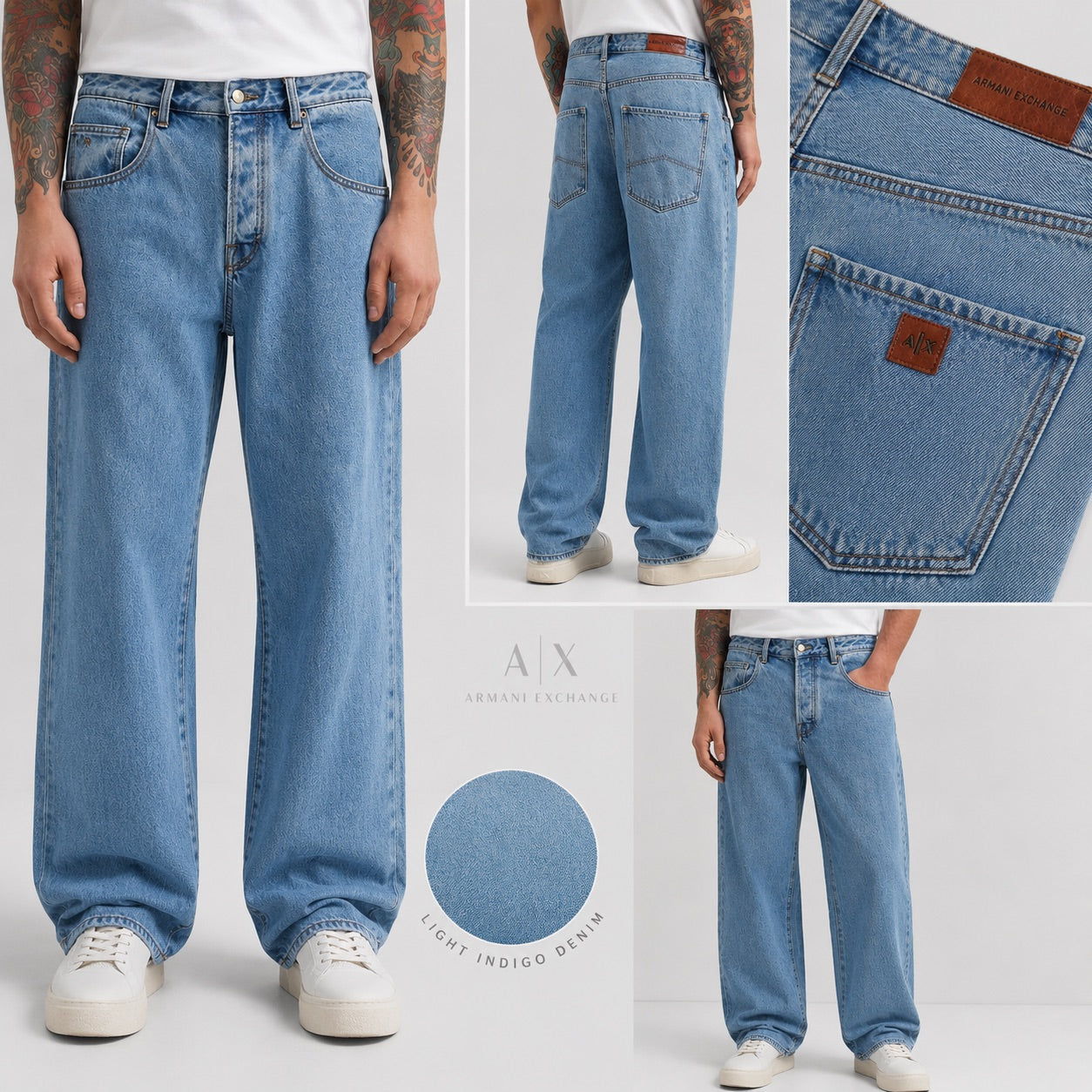 PANTALON BAGGY ARMANI EXCHANGE