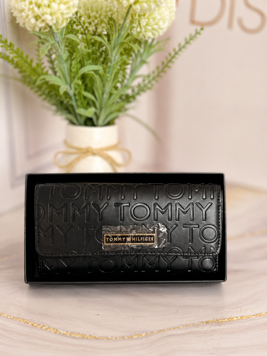 BILLETERA TOMMY HILFIGER 3 CUERPOS