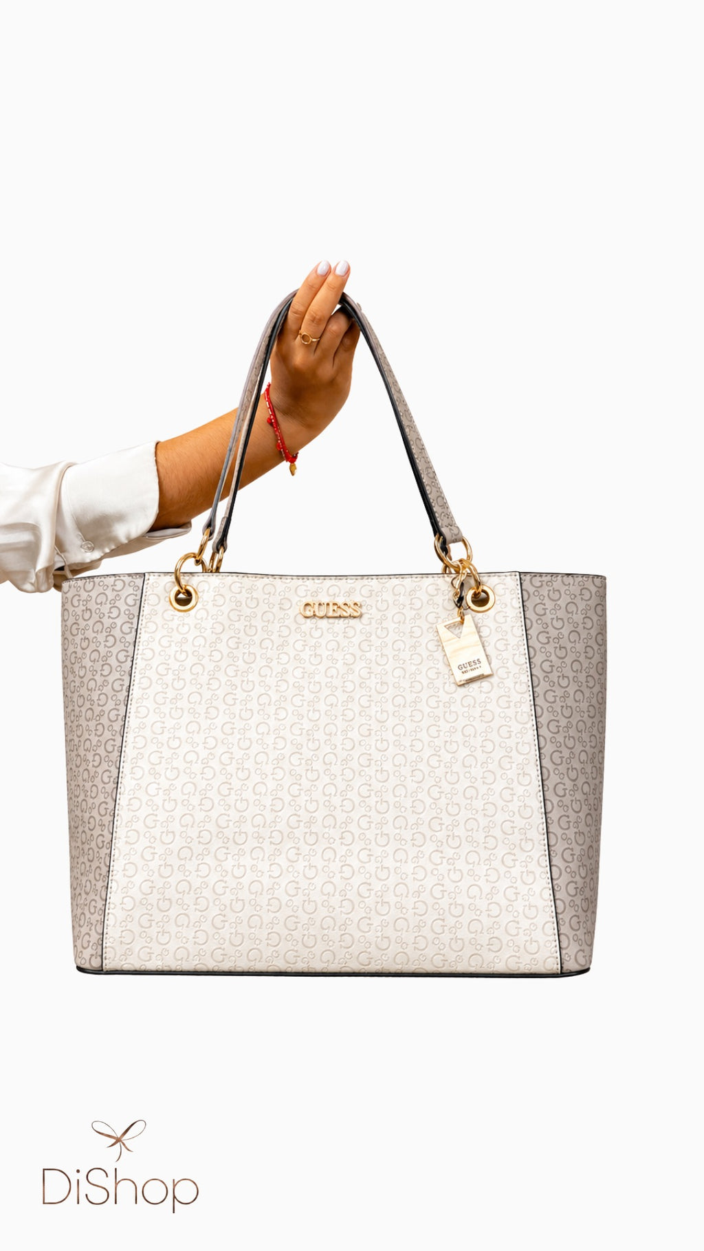 TOTE BAG GUESS MONOGRAM