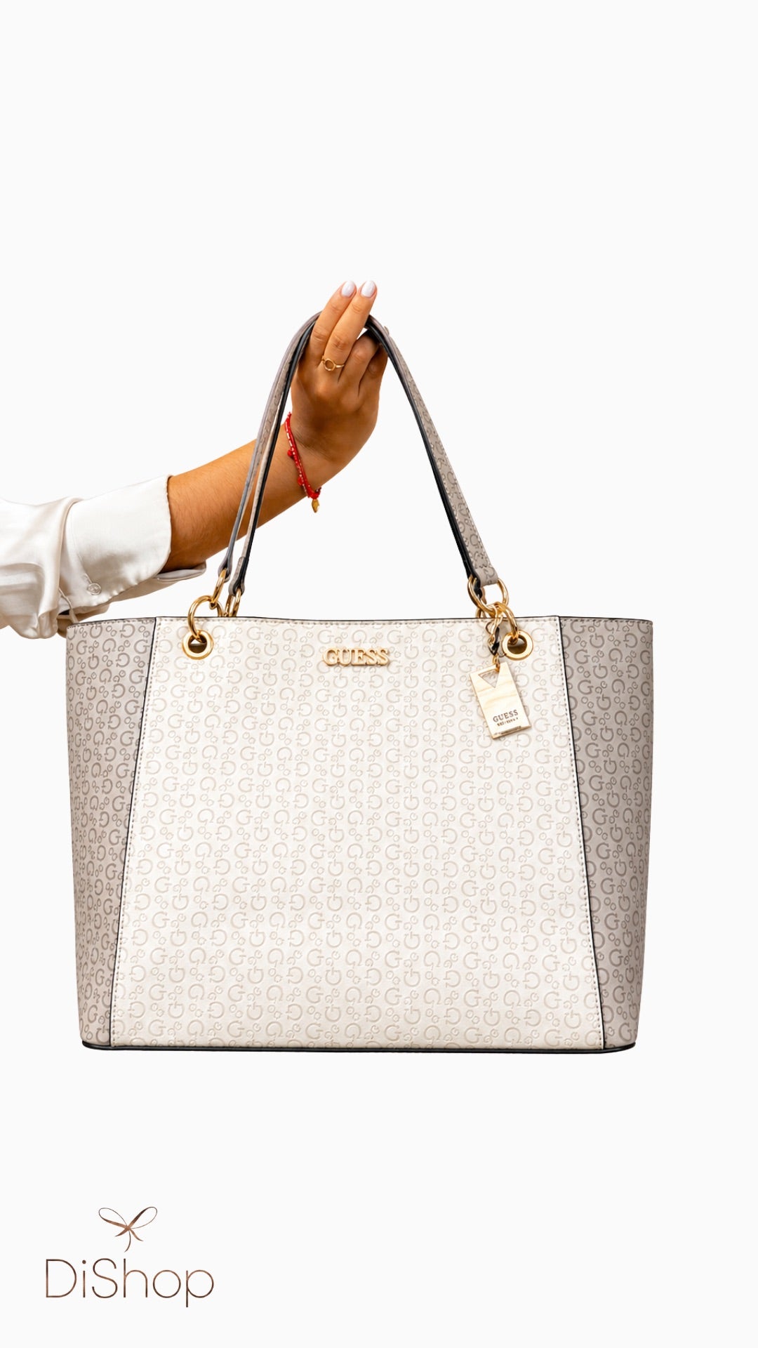 TOTE BAG GUESS MONOGRAM